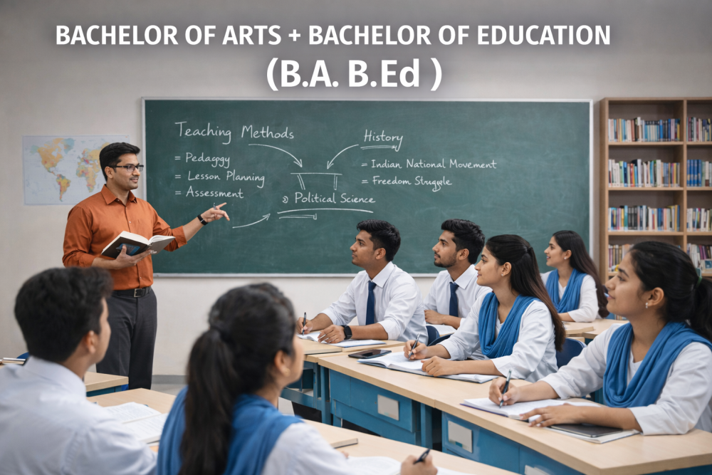 Bachelor of Arts + Bachelor of Education (B.A. B.Ed)